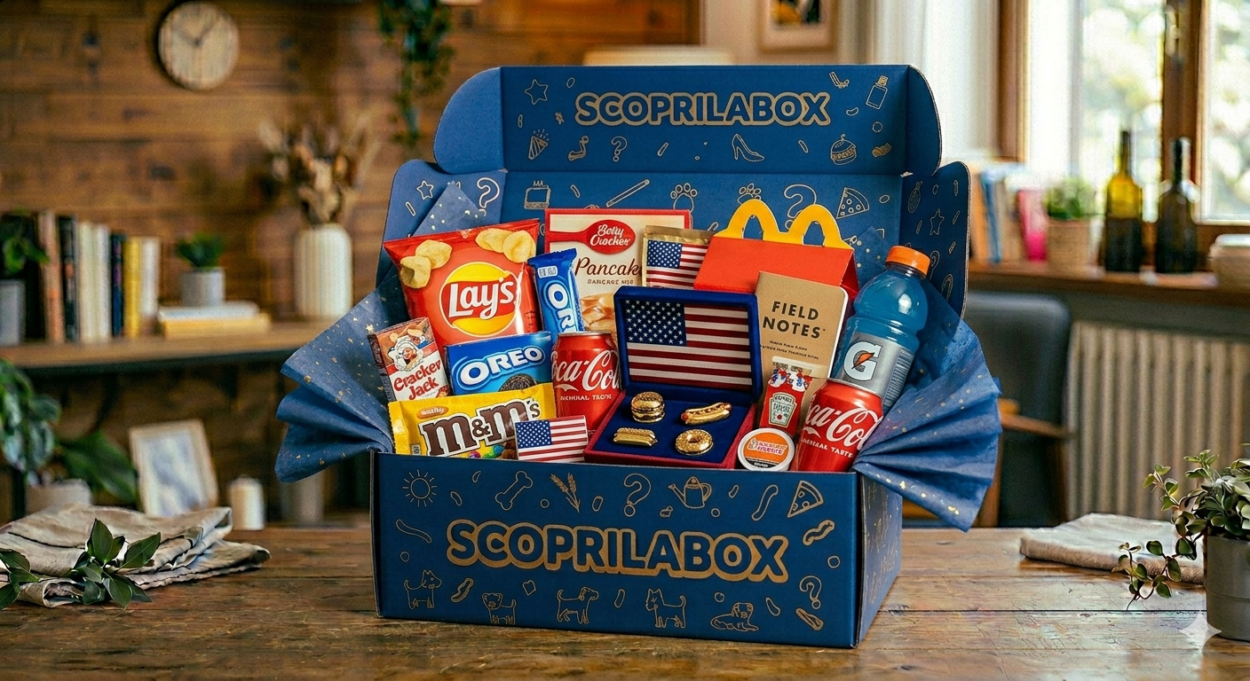 AMERICAN DREAM BOX – Il Gusto degli USA a Casa Tua! 🇺🇸⭐