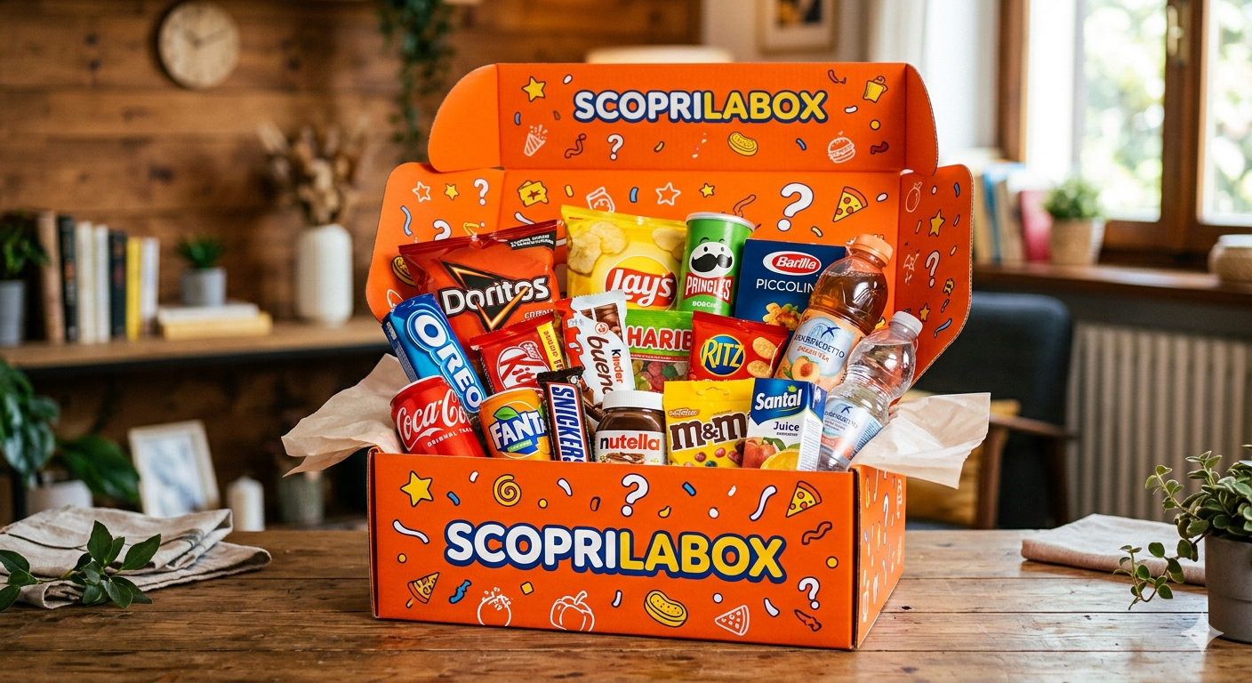 TASTE EXPLORER BOX - Il Giro del Mondo in un Morso! 🌍🥤